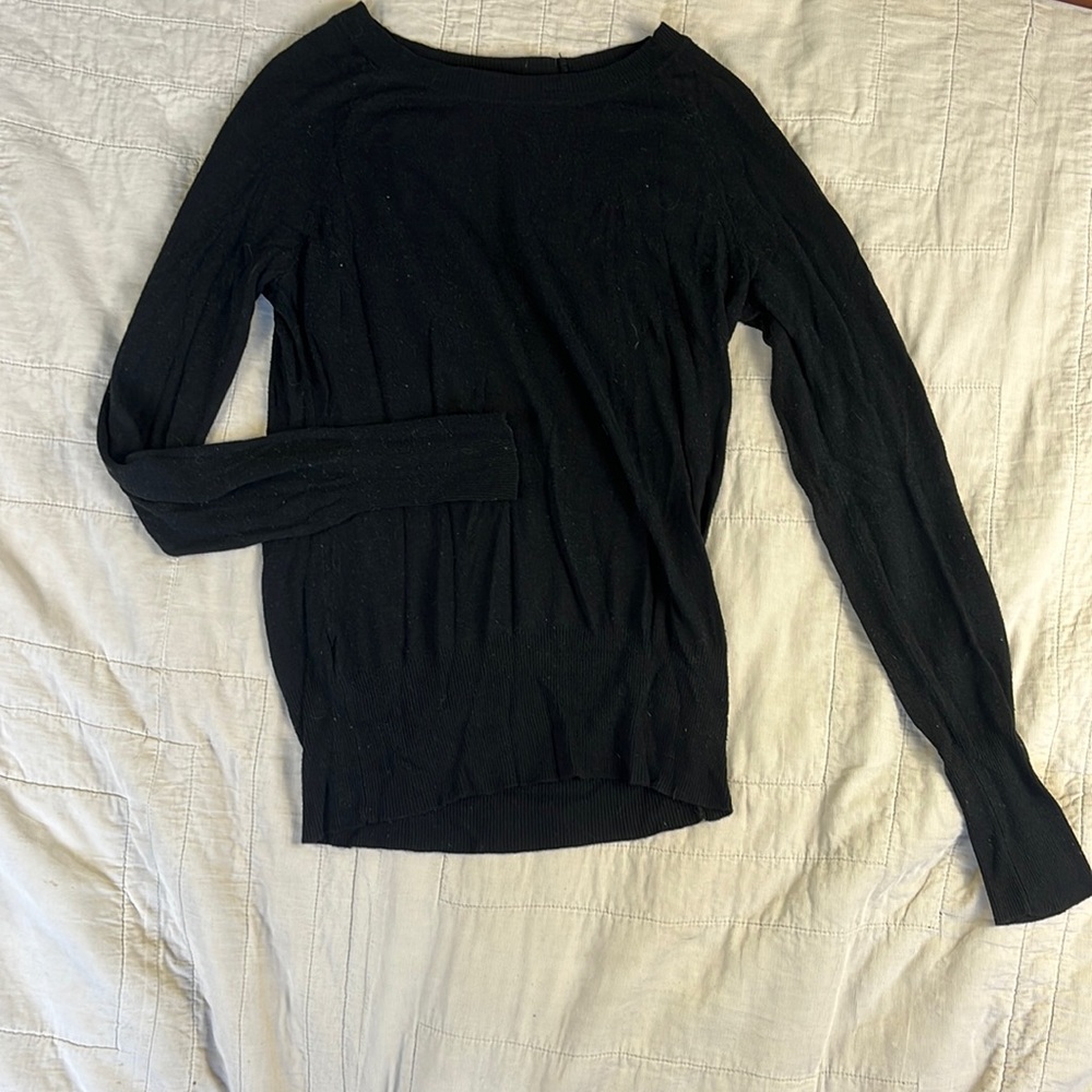Black sweater